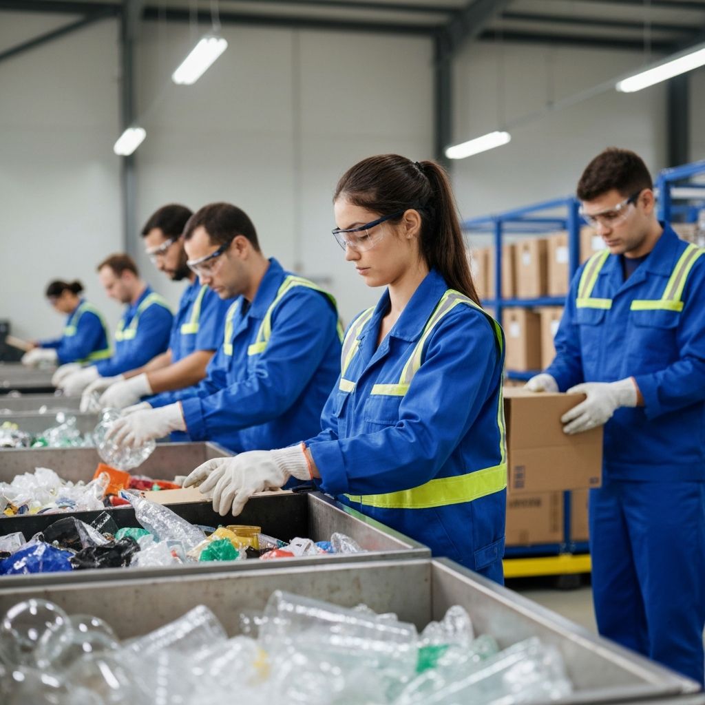 재활용 폐기물 처리